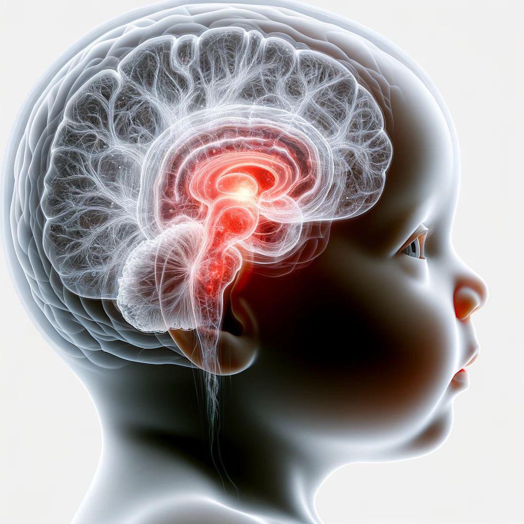 Representación del desarrollo infantil y el cerebro